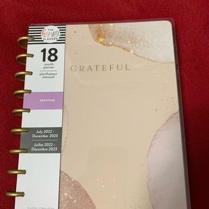 Classic Happy Planner- 18 month Vertical (July 2022-Dec 2023)